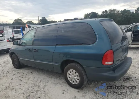2000 Plymouth Grand Voyager z USA, uszkodzony, nr VIN 2P4GP2433YR514822